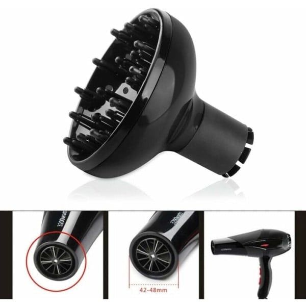 TG Universal Professional Diffuser for Hair Dryer - Universal Nozzle
