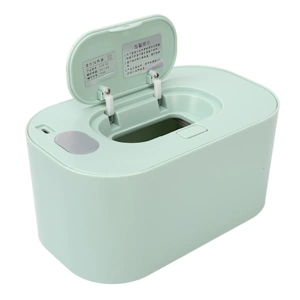 Portable Green Wet Wipe Warmer | With Constant Temperature, Practical Heating Box for Home and Travel Use