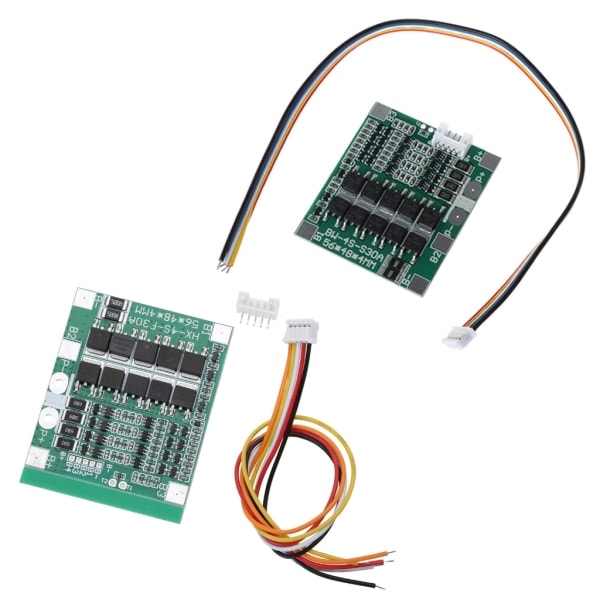 4S 30A 3,7V för w/Balance 3,7V LiFe 18650 batteriskyddskort