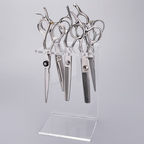 TG 5/6 Huls Frisør Saks Holder Stativ Organizer A