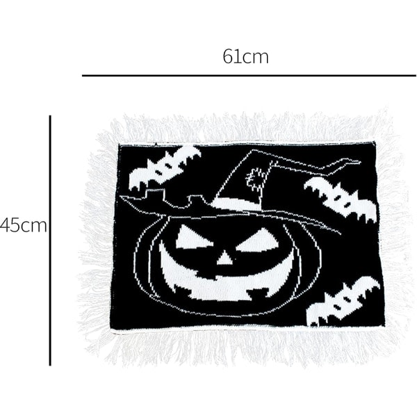 Halloween bordstablett, varmebestandig, flekkbestandig, sklisikker