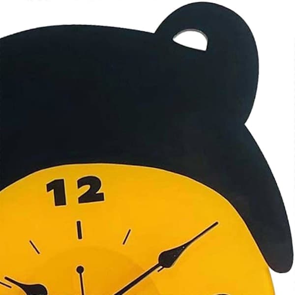 Cat Wall Clock Silent Kitchen Living Room Acrylic School Silent Movement