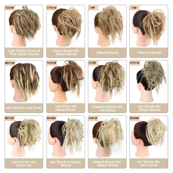 TG Updo-hiuslisäke (vaalea ruskea sekoitus luonnollinen vaalea)