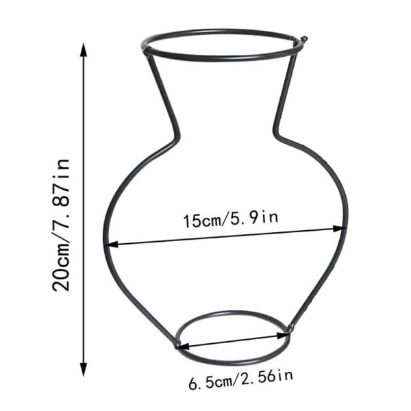 TG Unik Planteholder - Jern - Sort Sort