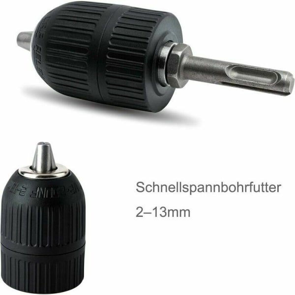SDS elektrisk hammerkonvertering elektrisk boremaskine håndtæt chuck 2-13MM boremaskine chuck elektrisk boremaskine chuck trekloschuck