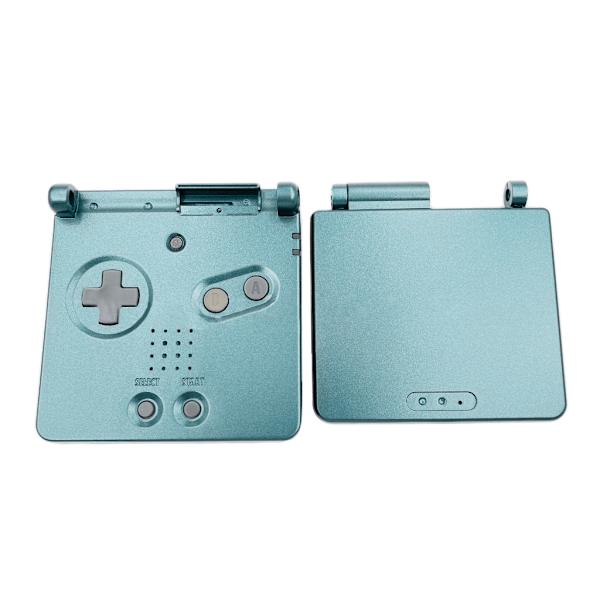 Skal i enfärgat ABS-material för GBA-SP-spelkonsol Fullt Set Spelmaskinshus Speltillbehör 0.07 Red