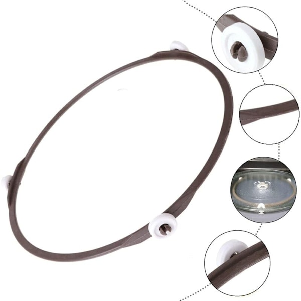 Mikrobølgeovn Drejeskive Støtte 17,8 cm Diameter 1,4 Universal Mikrobølgeovn Tilbehør Glasring