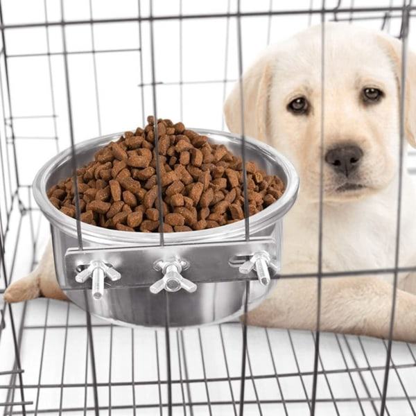 Burmatare til kæledyr Vandskål Foderdispenser til små og mellemstore katte og hunde 16x6cm