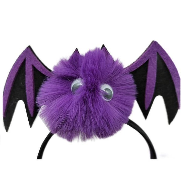 2:a Halloween Svart Söt Bat Pannband Kostym Tillbehör