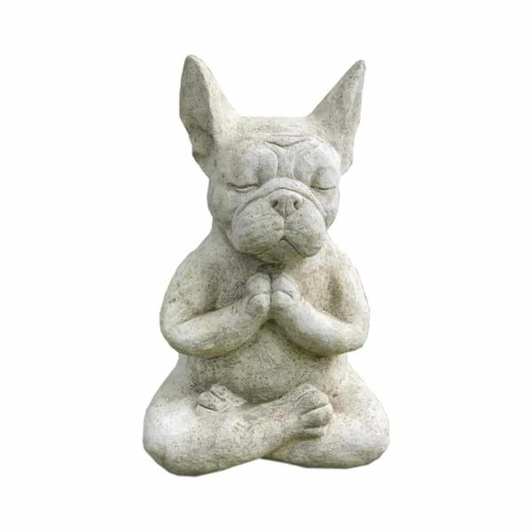 1:a Meditationsträdgårdsdekoration - Meditationshund