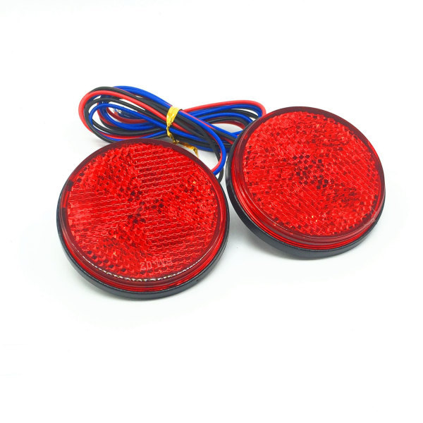 (Rød) LED Tilhengerlys, 12V Tilhenger Baklys 2 stk LED Tilhenger