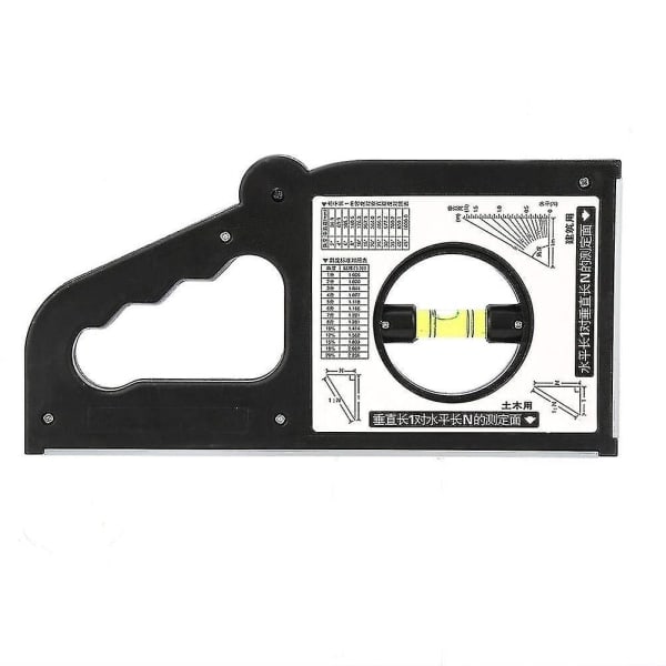 Teknisk Inclinometer Universal Hellingmåler Linjal Multifunksjons Vinkelmåler Måleinstrument
