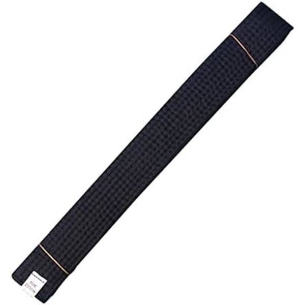 Dobbelt Taekwondo Bælte Karate Judo Hapkido Kampsportsuniform Farve Rang Bælte 220cm Sort Længde 220cm87tommer