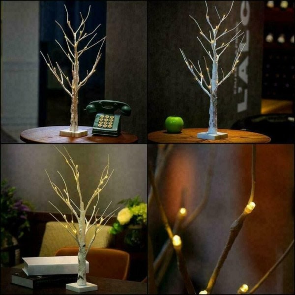 60cm Birkelyg LED Julepynt Påskeæg 60cm