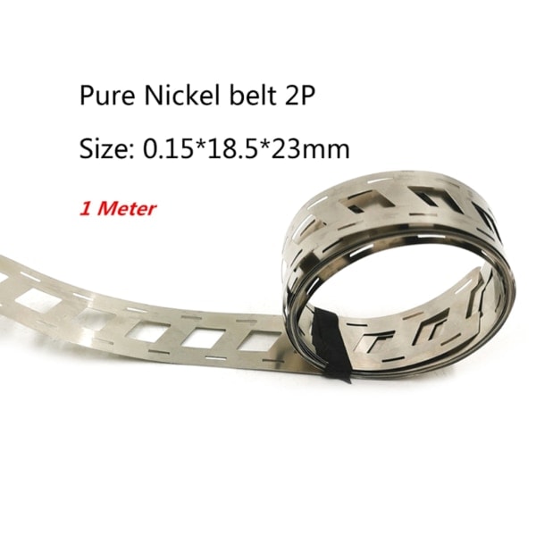 0,15x18,5x23 mm 1M ren nikkelremsa 2P nikkelbælte til batteripunktsvetsning