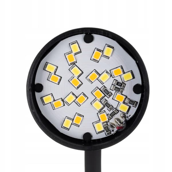 Bordlampe med klemme - USB - Sort Black Svart
