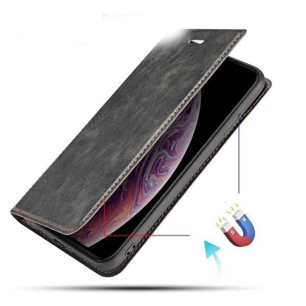 TG iPhone 11 Pro - Suunniteltu Kestävä Lompakko Kotelo Punainen