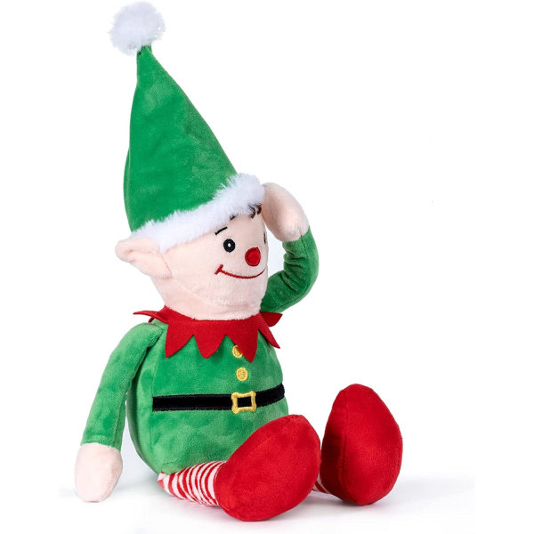 Julnisse fylte dukker Plysj leker Dekorasjoner Mykt hjem