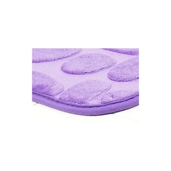 2 kpl konepesun kestäviä liukumattomat kylpymattoja ja kylpyhuoneen mattoja (50×80+40×50cm) - Merensininen