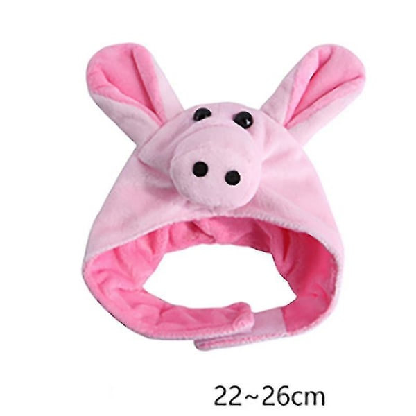 TG Tmall Halloween Vaaleanpunainen Sika Hattu Kissa Koira Halloween Kiitospäivä Päällystakki Asuste Hattu Halloween Vaatteet Kissoille Kissannuolia Pennuille Pienille Koirien