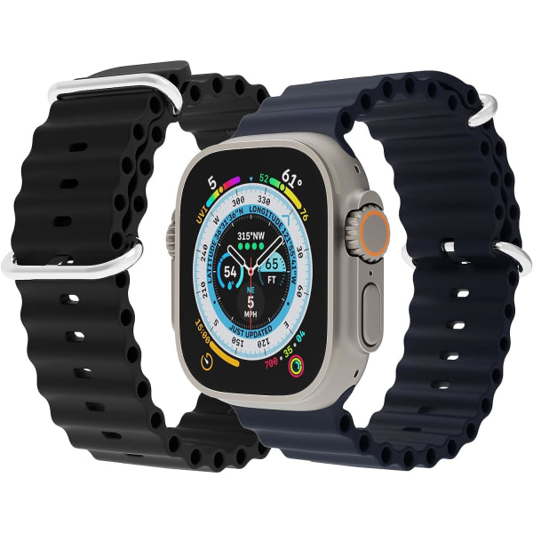 Kompatibel med Apple Watch 42/44/45 mm sportband