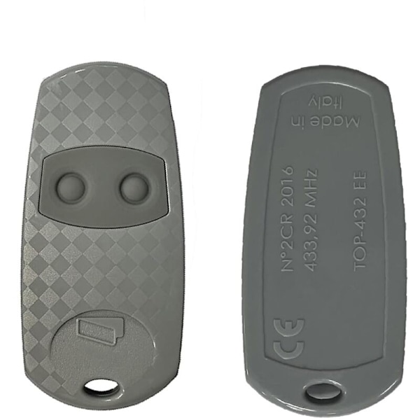 3 st Universal Handhållen Fjärrkontroll TOP432EE, Original Fjärrkontroll Fast Kod Frekvens 433.92 MHz, Universal Garageportsfjärrkontroll