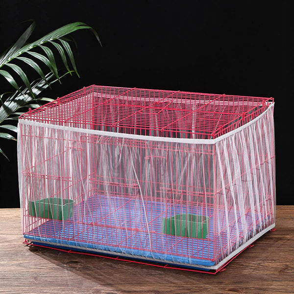 Nylon, skyddsnät för fågelbur, mesh, universal justerbar dammtät ventilationssäkerhetsskydd