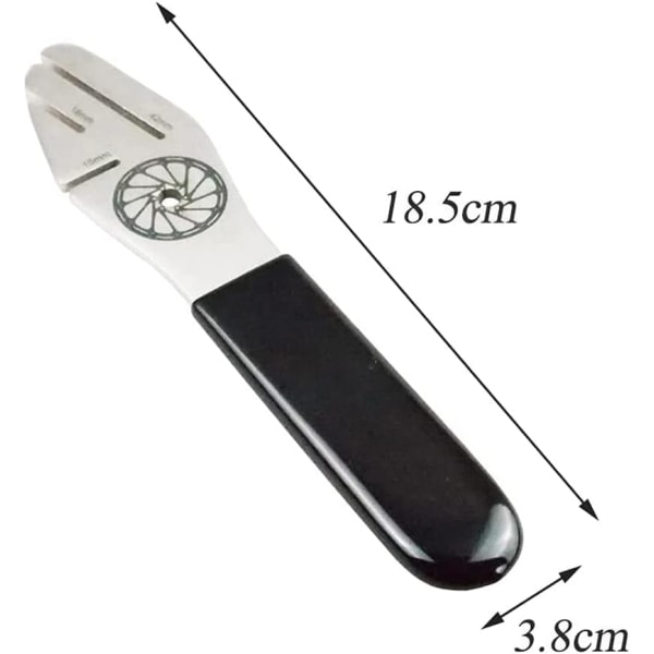 Galaxy 1 x riktningsverktyg f?r cykelbromsskivor, riktningsverktyg f?r cykelbromsskivor i rostfritt st?l