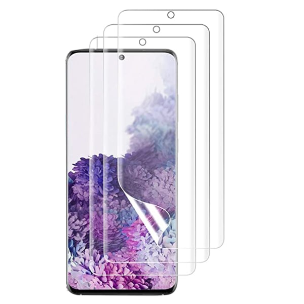 TG 3-PACK Samsung Galaxy S21 Mjukt Skärmskydd (PET-variant) Transparent