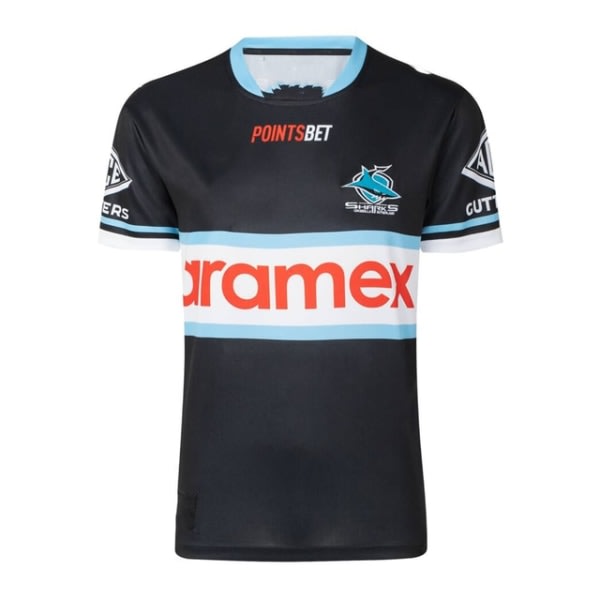 2023 Cronulla-Sutherland Sharks Retro hjemme/bort trøje for herrar Heritage Away S