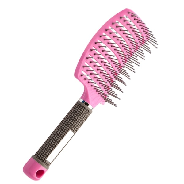 TG Detangler Hårbørste Dam Våt Kam Hårbørste Profesjonell Hår Rosa Nylon