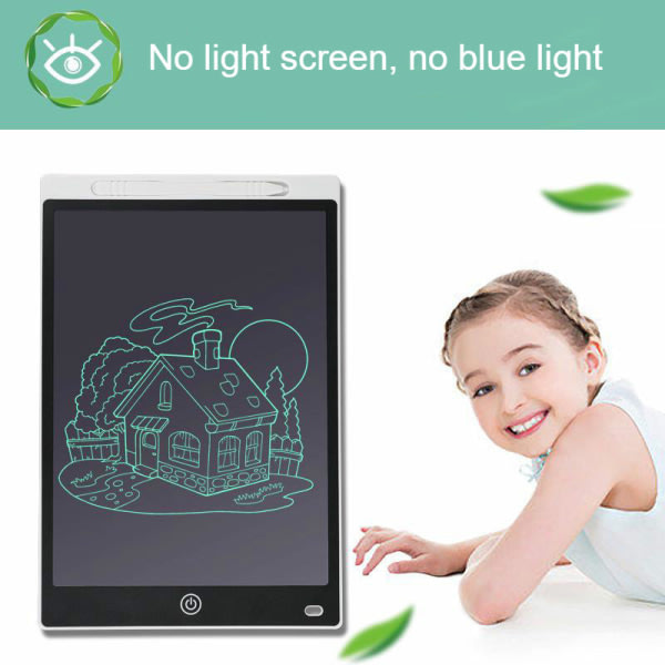 LCD-skrivplatta Digital ritplatta Håndskriftsblok Blå 8,5 tum Enkel