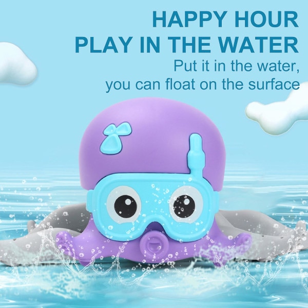 Inertial Crawling Sea Animals Barn Water Play Clockwork Bath Toys