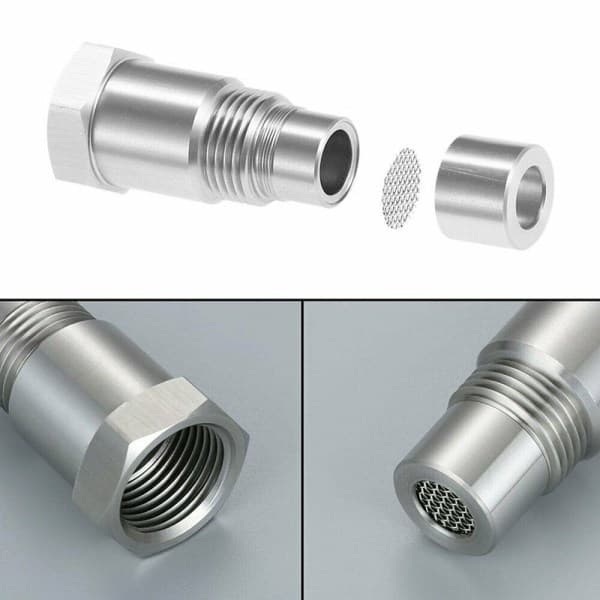 Bil O2 Sensor M18X1.5mm CEL Fiks Sjekk Motorlampe Eliminering One Size
