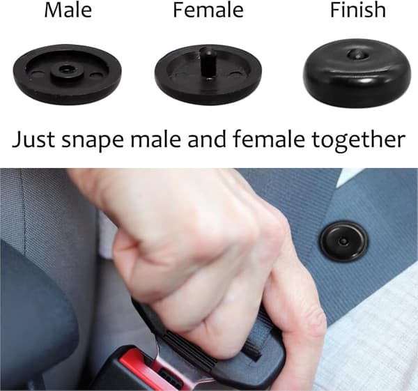 4-pack bältesstoppknappar, halkfria bältesstoppklämmor, tryckknappssystem, bältesspänneknappar, praktiska bälteshållare spänneknappar_yux