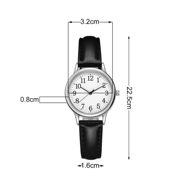 Dameklokker Armbåndsur BRUN brun brown