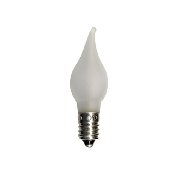 Jul-Advent-Ljusstake-Lampor. LED E10 3V 0.06W FROST