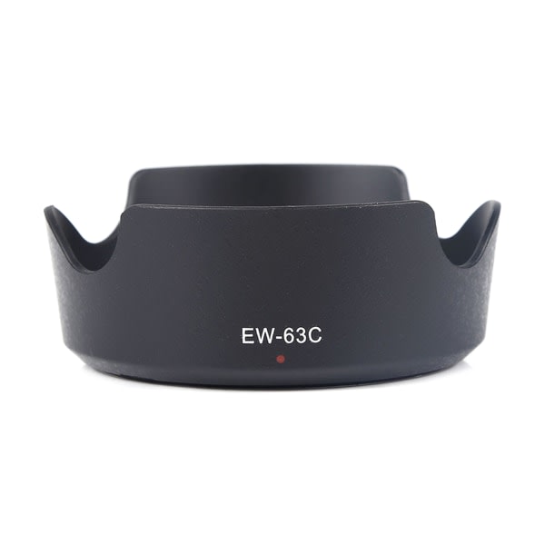 EW-63C modlysbeskyttelse for EF-S 18-55 mm f/3,5-5,6 IS for STM-linsbeskyttelse Forhindra at ikke-avbildende lys kommer