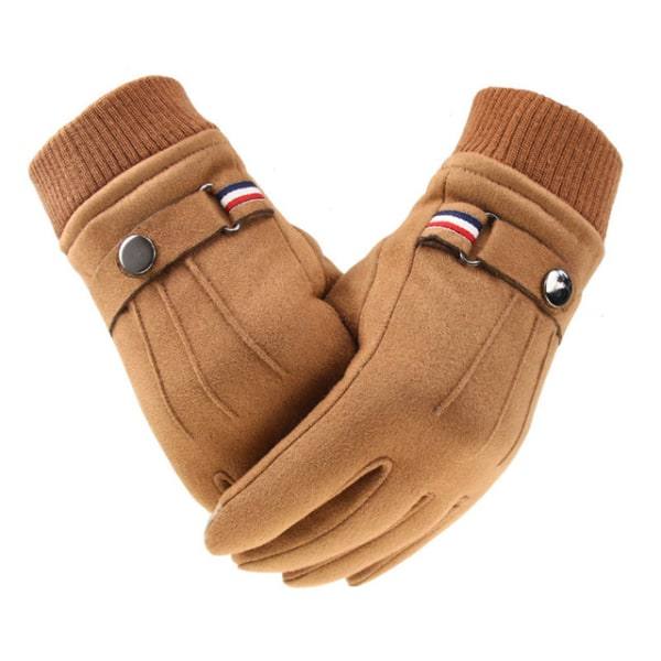 Vinterhandsker til mænd Mocka Varme Split Finger Handsker Outdoor Sport