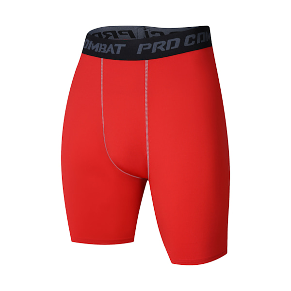 Basketball fem-punkts tætsiddende sportsbukser løbe fitness hurtigtørrende leggings korte tætsiddende sportsbukser til mænd Grass Green XL