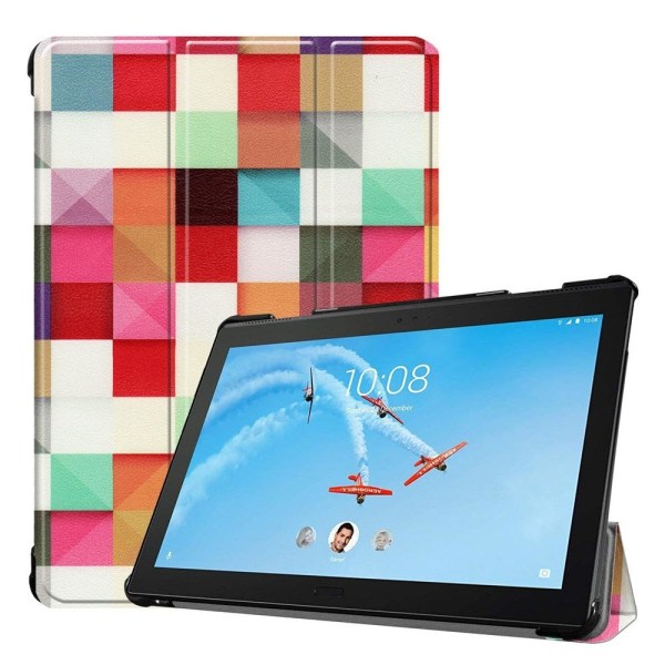 Etui for Lenovo Tab P10 10.1 - Fargerikt Mønster