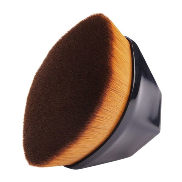 Heksegon Sminkekost Beauty Powder Face Blush Borstar Bærbar Profesjonell Foundation Brush Stor Kosmetikk Mjuk Base Makeup
