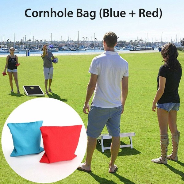 Cornhole Bean Bags Set med 8 Cornhole-påsar Majsfyllda Cornhole Cl