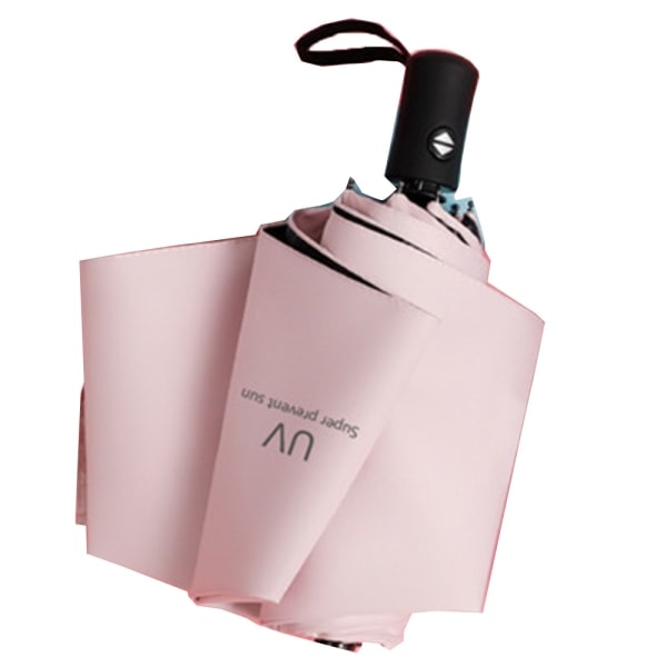 TG Praktisk Automatisk Paraply Rosa