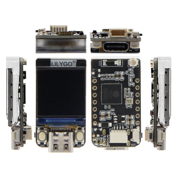 T-qt Esp32-s3 Gc9107 0,85 tommer LCD-skærm i fuldfarvemodul Bærbar udviklingskort Wifi Bt trådløs kommunikation DIY-udviklingskort--