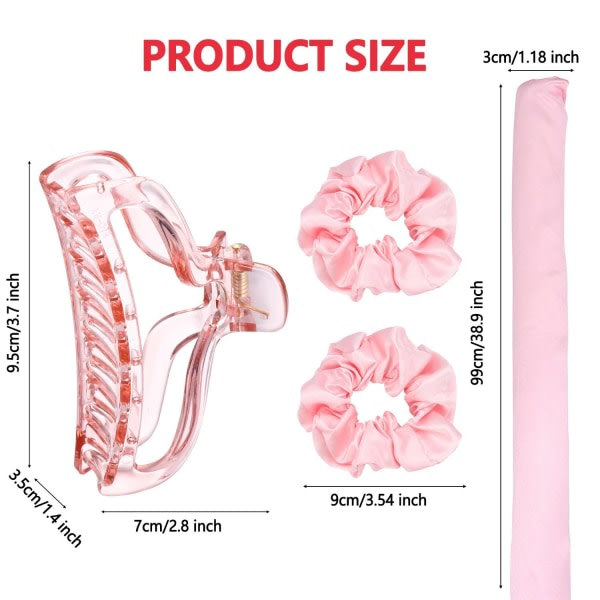 TG Varmefrie Hårkrøller / Heatless Curls - Krøller Hår Uden Varme Snøknopp