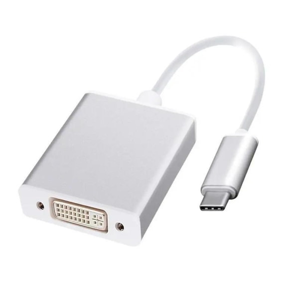 TG USB-C (3.1) till DVI-adapter Vit