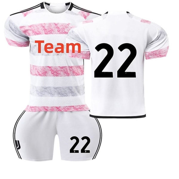 2024 Uusi Pojat Tytöt Lapset Urheilu Jalkapallopaita Puku Miehet Naiset Unisex Jalkapalloilijat Nimi Tähti Valkoinen Vaaleanpunainen Jalkapallopaidat XXL DI MARIA 22