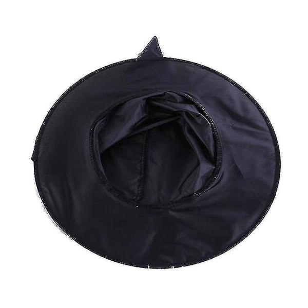Hmwy-häxor Häxhatt Cap Finklänning Halloween Kostym Cosplay Prop