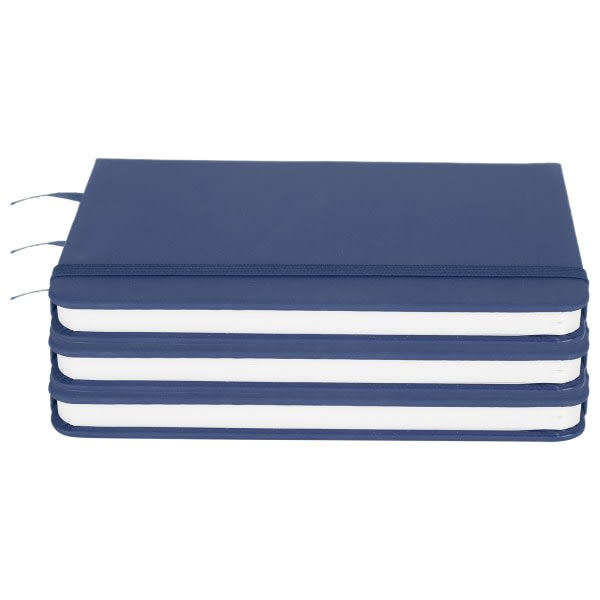 3st PU A6 Business Notesblok Hardcover Rem Notebook Dagbog